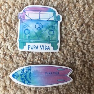 Pura Vida Stickers